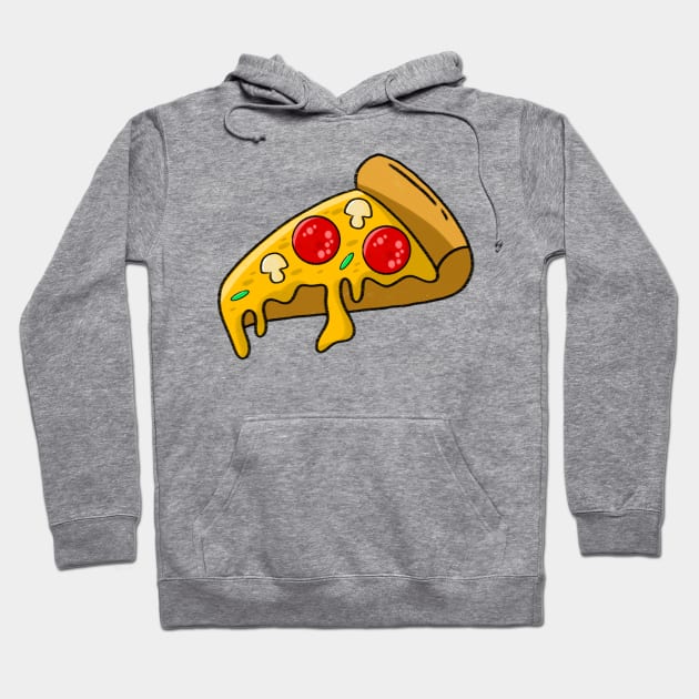 Cheezy Pizza Hoodie by kalsworld